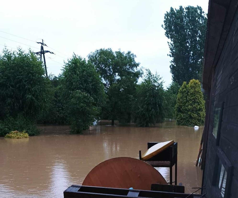 Lubelskie - interwencje i szkody po ulewach
