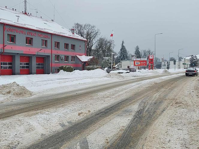 Starachowice zasypane śniegiem