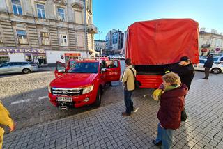 Punkt przyjęć dla Ukraińców w Przemyślu [ZDJĘCIA]