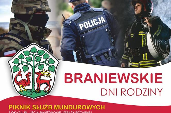 Służby mundurowe zapraszają na piknik: 28 maja w Braniewie