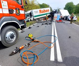 Śmiertelny wypadek pod Sulęcinem! 34-latek zginął w zderzeniu trzech pojazdów 