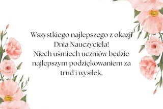 Kartki i życzenia na Dzień Nauczyciela 2025