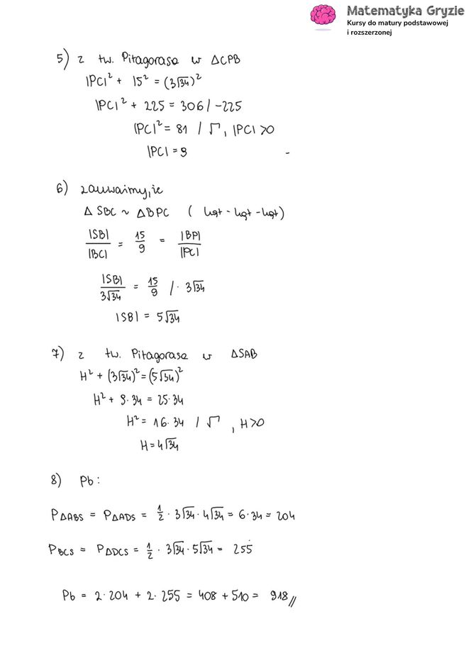 Matura 2025 matematyka rozszerzona: ODPOWIEDZI do wszystkich zadań, gotowe rozwiązania matury z matematyki rozszerzonej - Formuła 2023 [12.05.2025]	