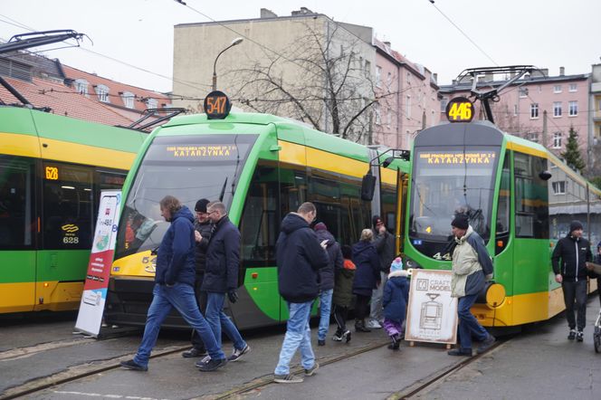 Katarzynki 2024 - wystawa tramwajów przy historycznej zajezdni przy ulicy Madalińskiego