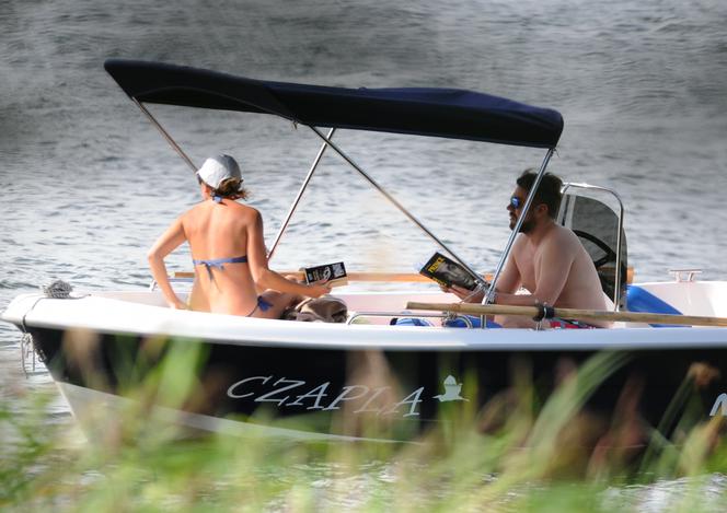 Aleksandra Kwaśniewska i Kuba Badach