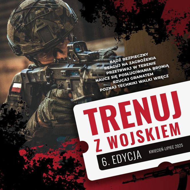 Wojskowe Centrum Rekrutacji w Siedlcach zachęca do udziału w projekcie „Trenuj z wojskiem 6”
