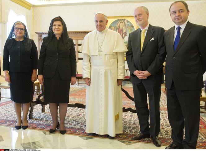 Joanna Scheuring-Wielgus i inne kobiety polityki u papieża Franciszka