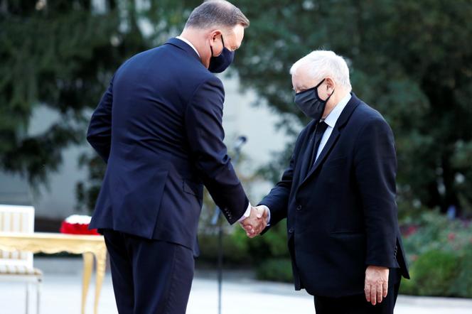 TAK Kaczyński ryzykował zarażenie koronawirusem