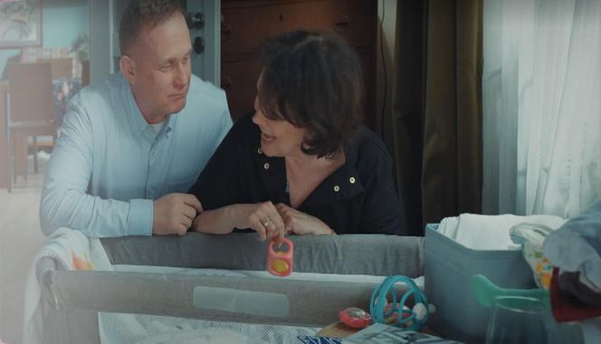 M jak miłość, odc. 1878. Artur Rogowski (Robert Moskwa), Marysia (Małgorzata Pieńkowska)