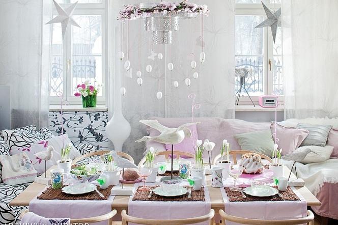 Baśniowy stół na Wielkanoc. Zaskakujący, świeży i magiczny
