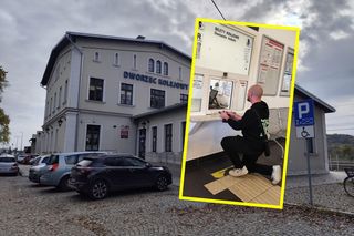 Po bilet na kolanach! Ten dworzec kolejowy zostanie dworcem roku?