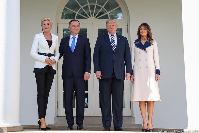 Agata Duda odwiedziła Jill Biden