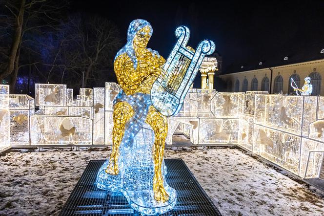 Królewski Ogród Światła - zobacz zdjęcia klimatycznych iluminacji w Warszawie