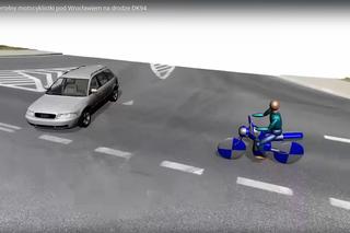 Tragiczny wypadek motocyklistki pod Wrocławiem. Analiza eksperta