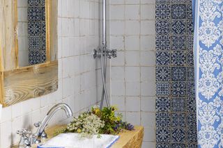 Łazienka rustykalna