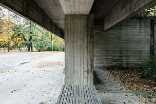 Brutalistyczna wiata: Westerplatte w Gdańsku