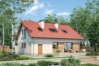 Projekt domu M201 Senne marzenie (etap I) od Muratora - wizualizacje, plany, rysunki