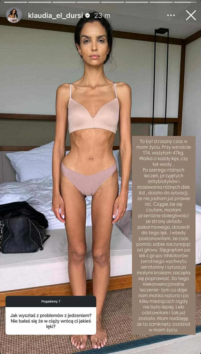 Klaudia El Dursi wprost o zaburzeniach odżywiania. Tak zawalczyła o siebie
