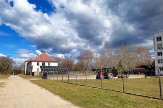 Opuszczona miejscowość Kłomino