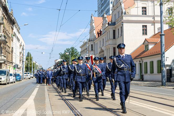 Wojewódzkie obchody Święta Policji w Łodzi