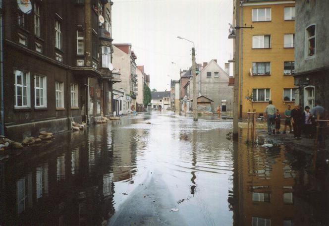 Powódź 1997 r. w Lubuskiem. Tak wyglądała Nowa Sól