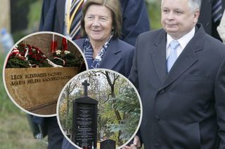 Maria i Lech Kaczyńscy mają dwa groby. Symboliczny znajduje się na ważnym cmentarzu