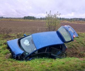 Pijany 19-latek rozbił golfa o betonowy przepust. Na pokładzie miał dwoje innych nastolatków