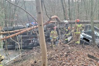 Do wypadku doszło w piątek, 24 stycznia