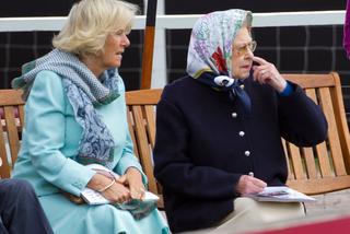 Księżna Camilla i królowa Elżbieta II