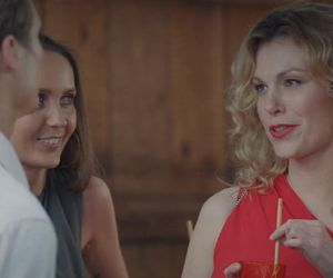 M jak miłość, odcinek 1887. Olek (Maurycy Popiel), Klaudia (Magdalena Dwurzyńska)