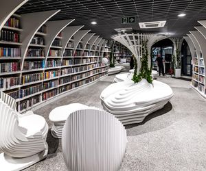 Metroteka – biblioteka na stacji metra M2 Kondratowicza w Warszawie