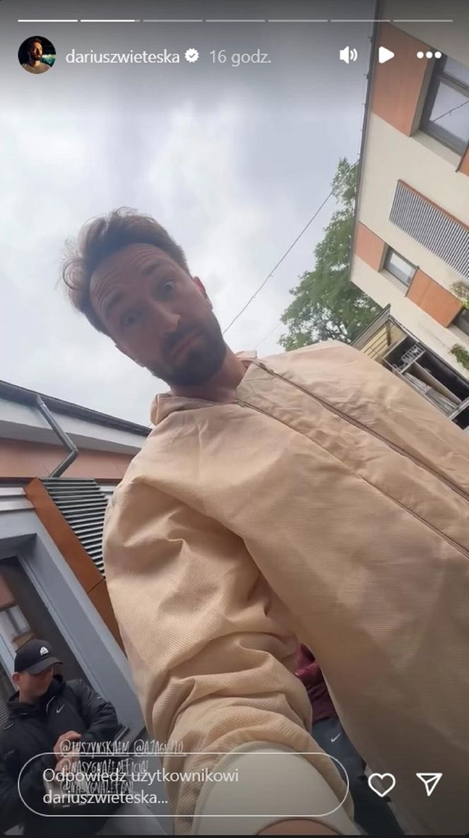 Na sygnale nowy sezon. Piotrek (Dariusz Wieteska) na planie