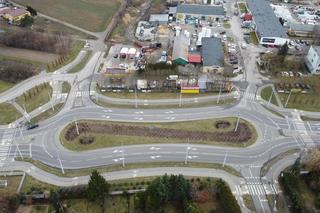 Rondo im. Margaret Thatcher w Lublinie ma wyjątkowy kształt. Przypomina biszkopta!