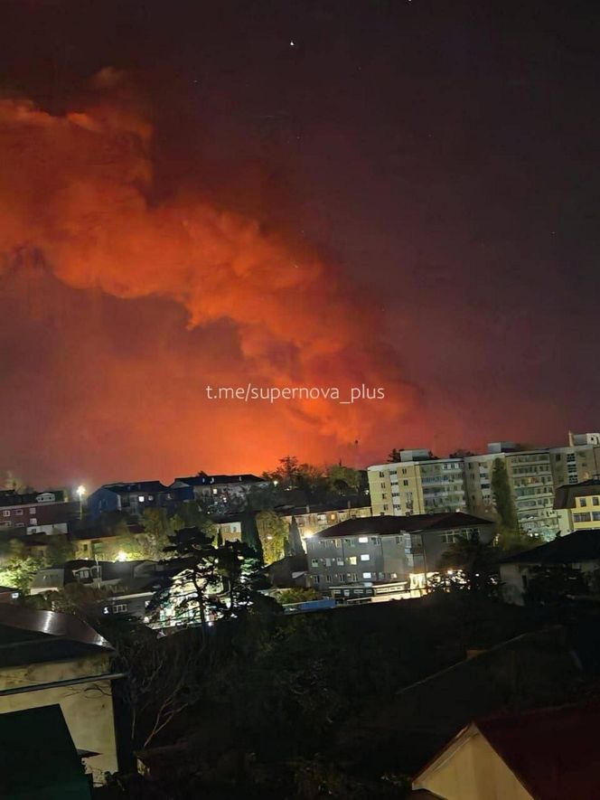 Atak na tankowiec Rosji w Tuapse