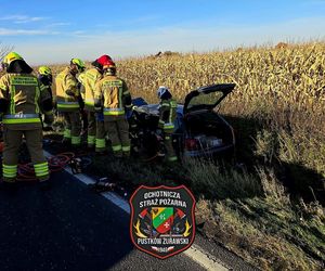 Śmiertelny wypadek na DK 35 pod Wrocławiem