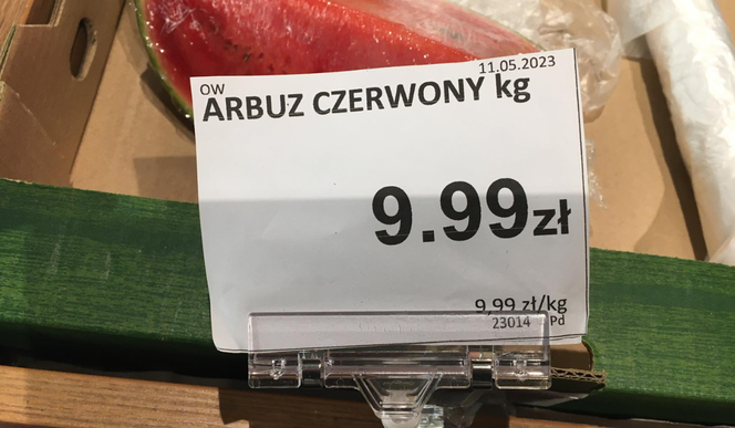 Sprawdzilismy, ile kosztuje arbuz krótko przed sezonem. Kogo stać, żeby kupić go w całości?