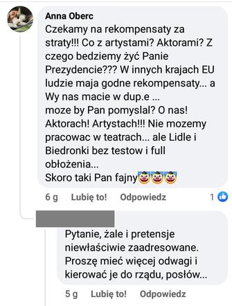 Anna Oberc skrytykowała Rafała Trzaskowskiego