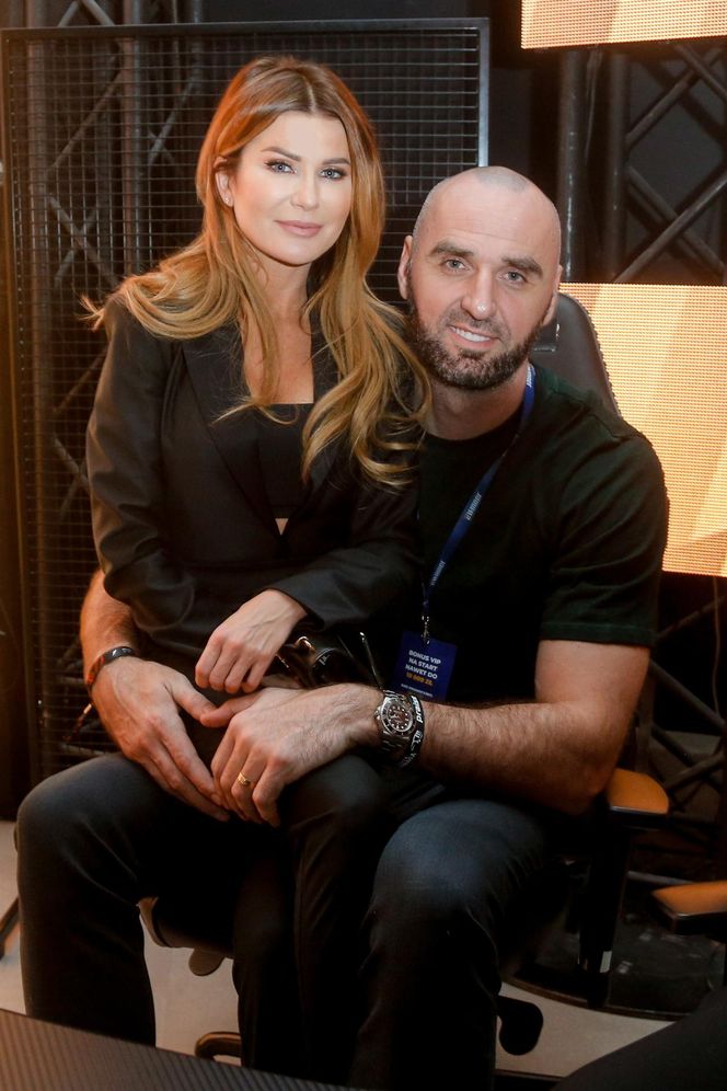 Marcin Gortat z żoną