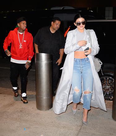 Kylie Jenner i Tyga na lotnisku