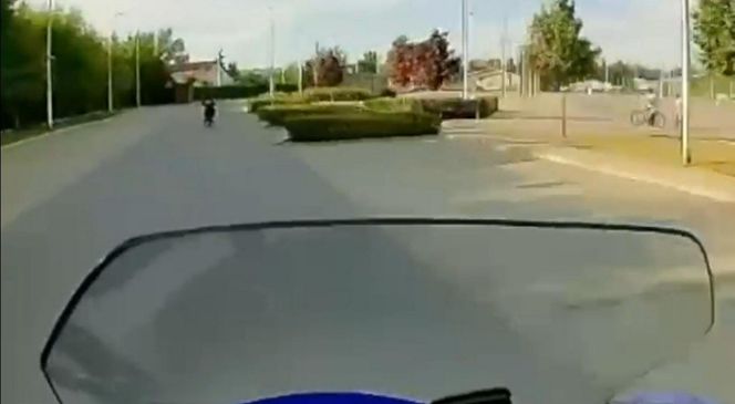 Szaleńcza ucieczka ulicami Piaseczna