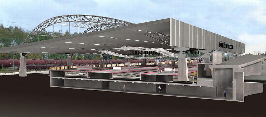 Dworzec Łódź Widzew po modernizacji