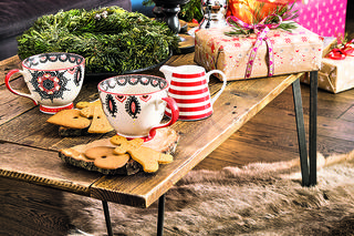 Świąteczna atmosfera w domu projektantki wnętrz