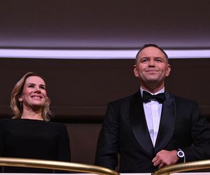 Rafał Trzaskowski i Radosław Sikorski na uroczystej gali po Konkursie Chopinowskim