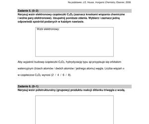 Matura 2023: chemia formuła 2015