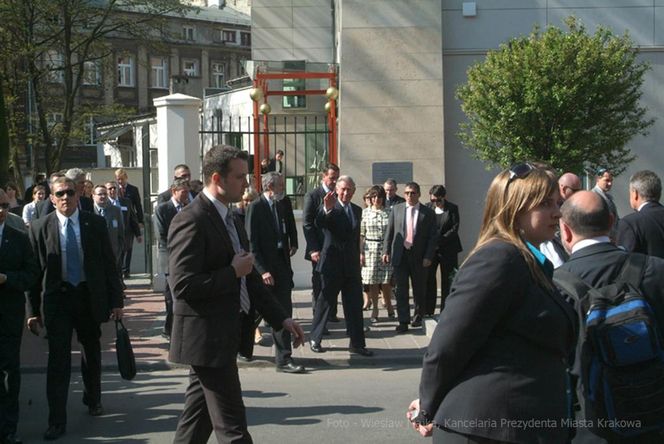 Wizyta króla Karola III w Krakowie w 2008 r.