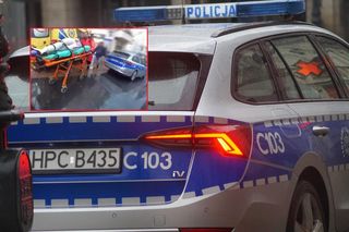 Powrót z interwencji zamienił się w walkę o życie kobiety