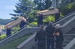 Tragedia w Starej Wsi. Pogrzeb Justyny i Zbigniewa