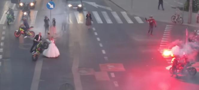 Nowożeńcy dostali mandat