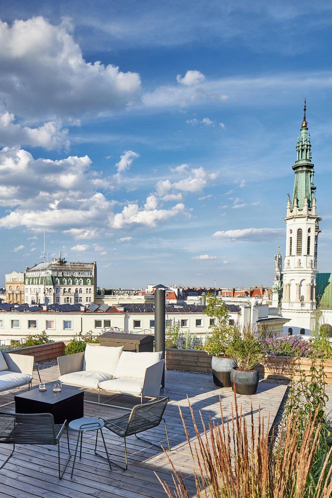 Apartament z widokiem na Warszawę - projekt Joanny Kulczyńskiej