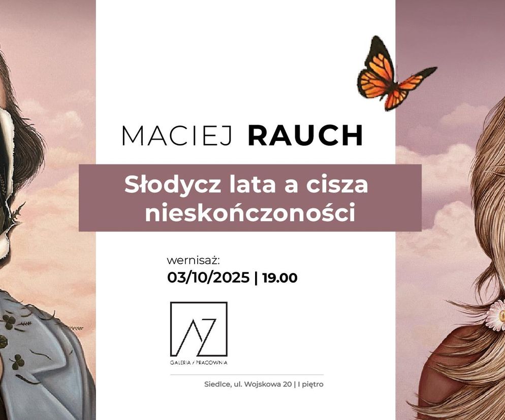 Wernisaż wystawy malarstwa Macieja Raucha już 3 października w Galerii AZ w Siedlcach